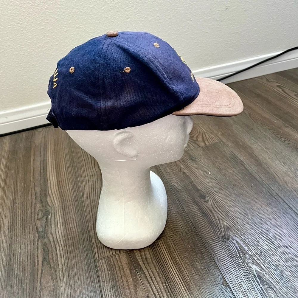 Australia Cap - Blue and Tan